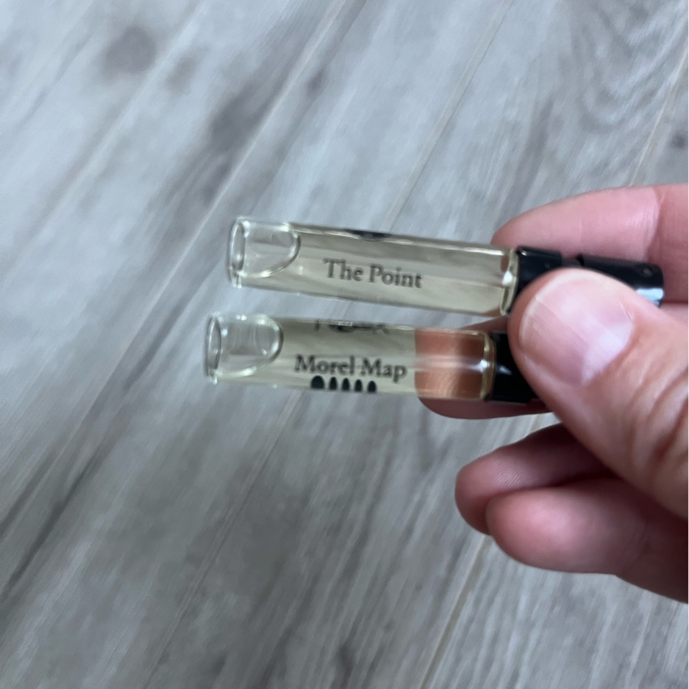 Clue Perfumery samples The Point & Morel Map